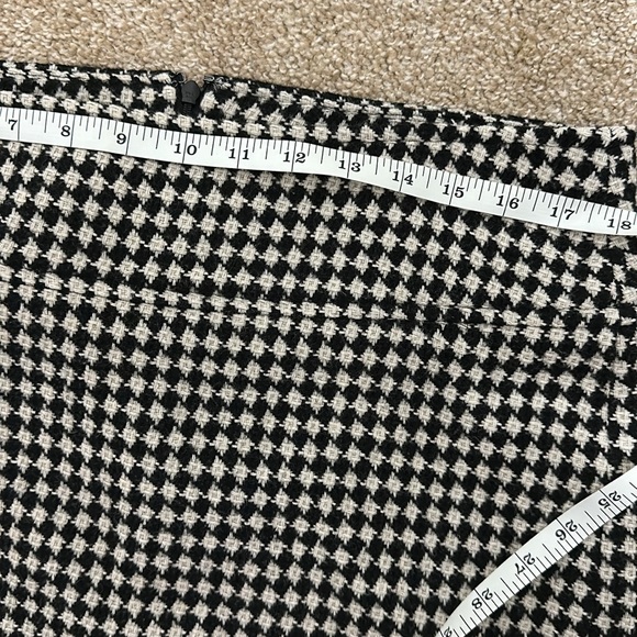 Talbot’s mini skirt, checkered, houndstooth, women, 14P, plus size, midsize - Picture 8 of 8